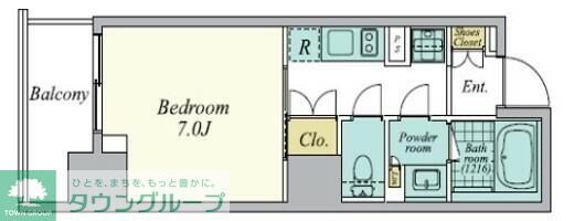 クレストコート中野の物件間取画像