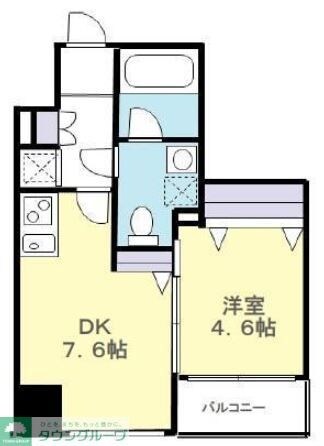 ドゥーエ東高円寺の物件間取画像