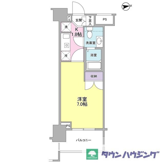 レキシントン・スクエア新宿御苑の物件間取画像