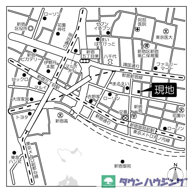 レキシントン・スクエア新宿御苑の物件内観写真