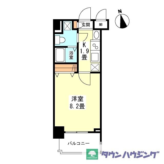 ガーラプレイス新宿御苑の物件間取画像
