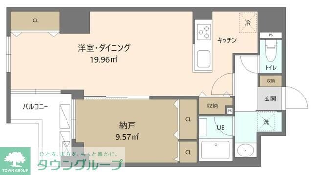 Reframe 5 早稲田の物件間取画像