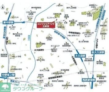 コンフォリア・リヴ北新宿の物件内観写真