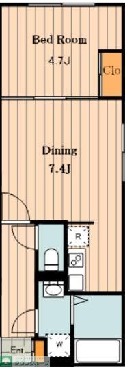 ヴェール中野富士見町の物件間取画像
