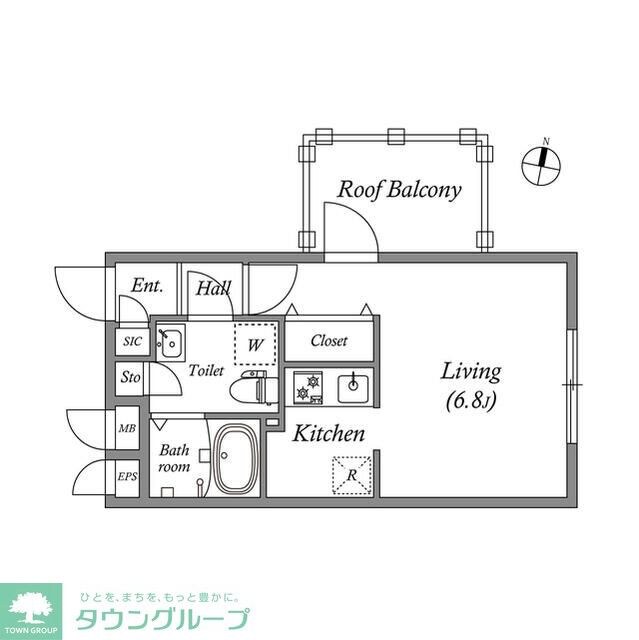 quador中野の物件間取画像