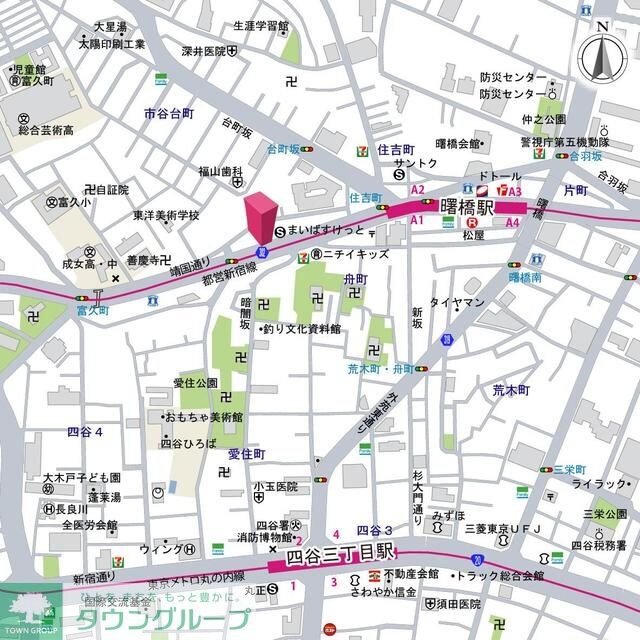 グランハイツ曙橋の物件内観写真