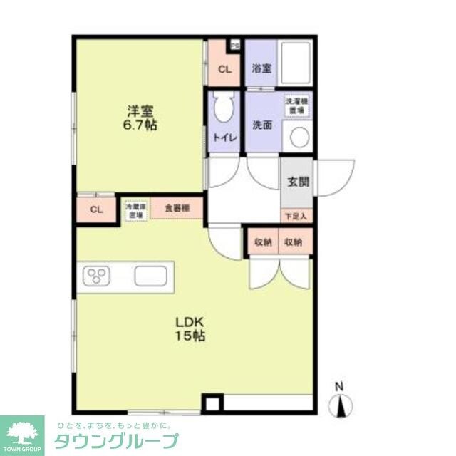 VISTA MINAMIDAIの物件間取画像