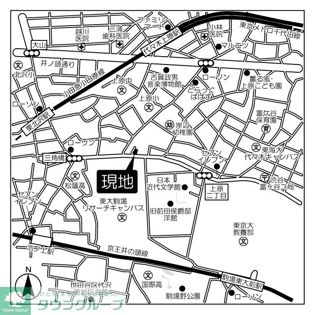 THEパームス代々木上原コスモテラスの物件内観写真