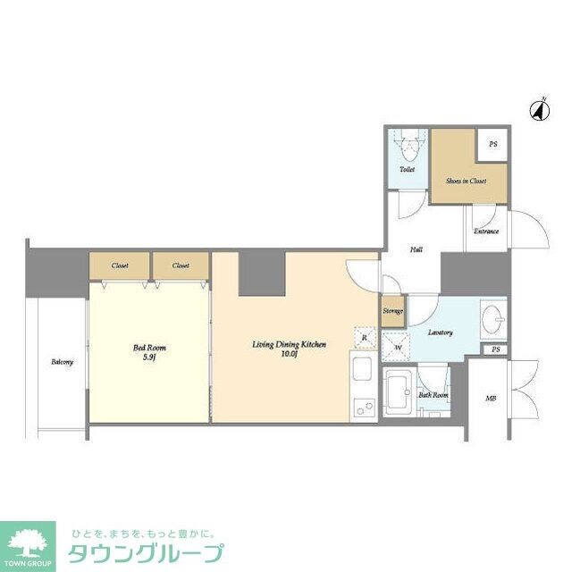 グランハイツ高田馬場の物件間取画像