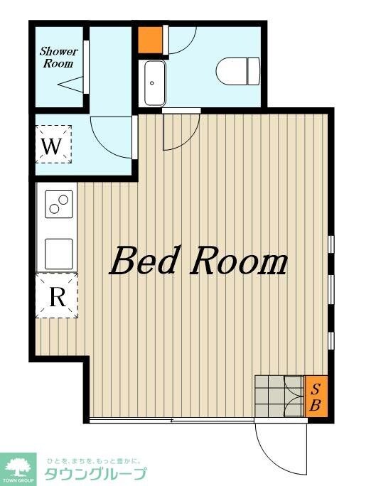J・FLAG下北沢の物件間取画像