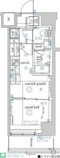 ラフィスタ中野本町の物件間取画像