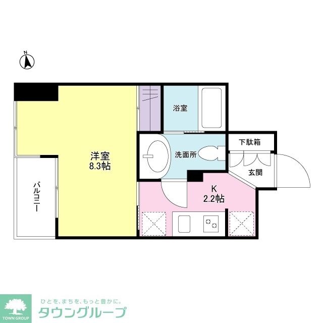 プロスペクト荻窪の物件間取画像