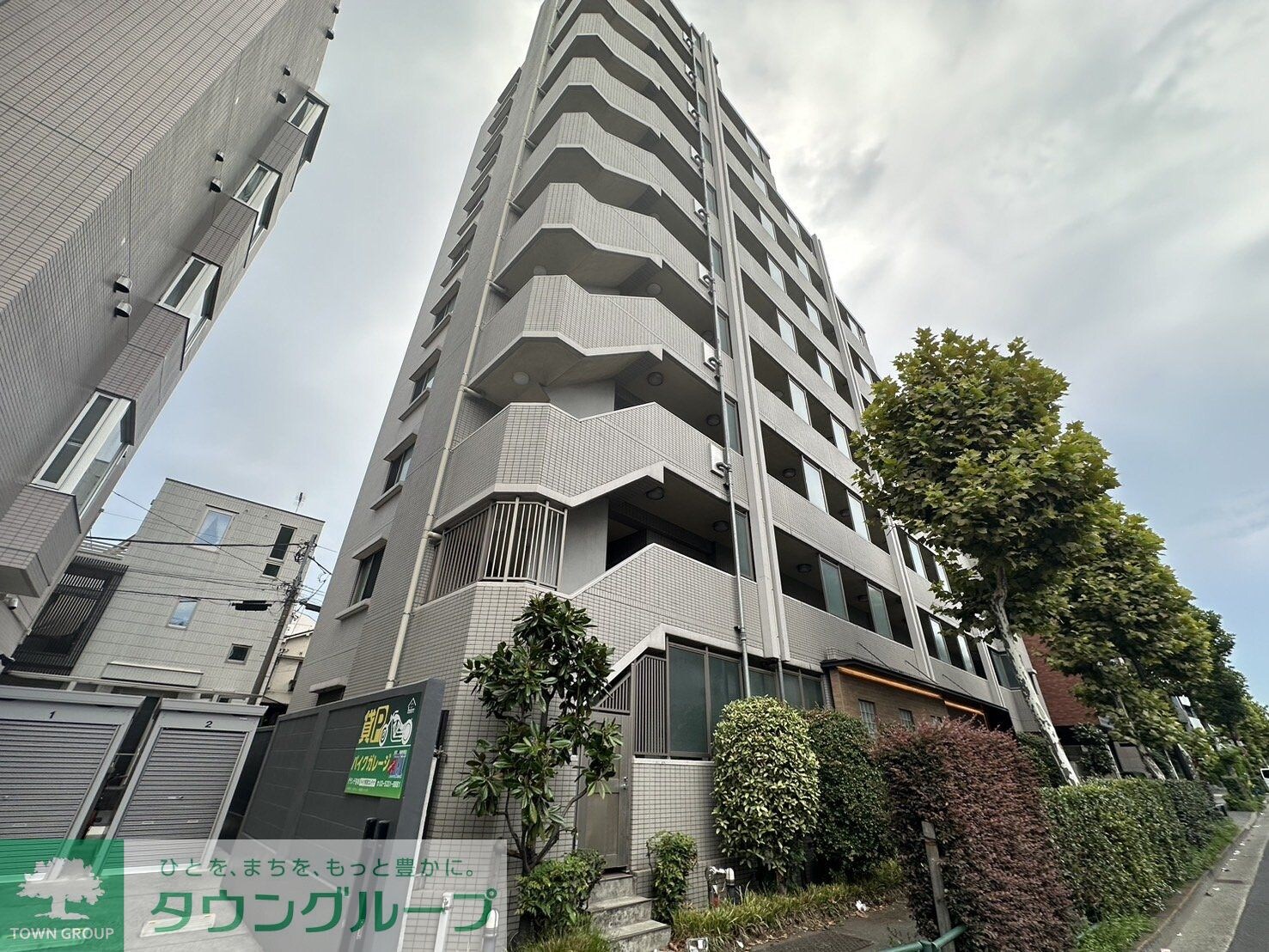 ルクレ代田橋の物件外観写真