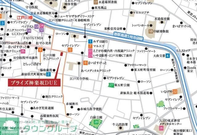 ブライズ神楽坂DUEの物件内観写真