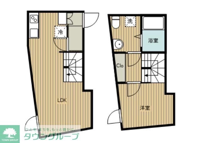 RESIDENCE東中野(レジデンス東中野)の物件間取画像