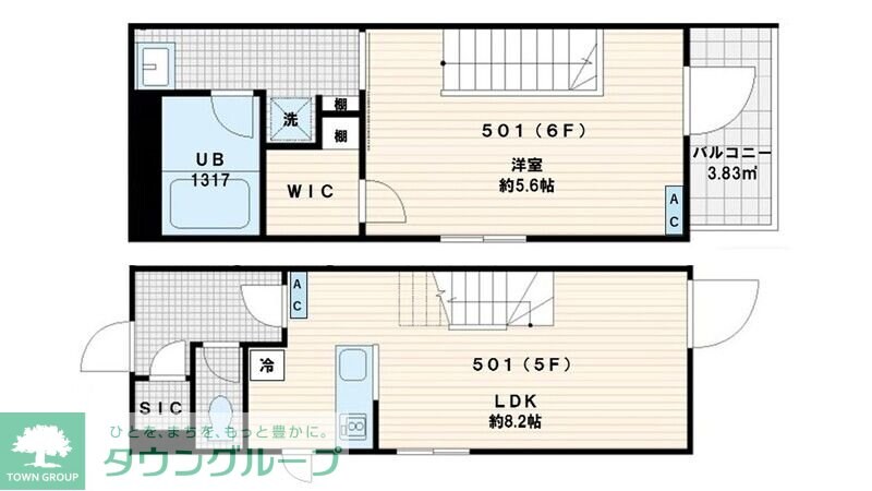 Fullea代々木の物件間取画像