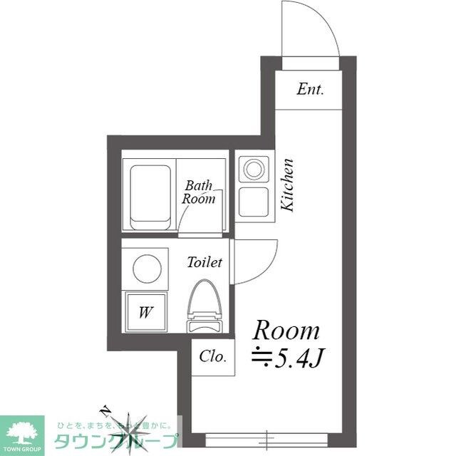 ルクレ神宮前の物件間取画像