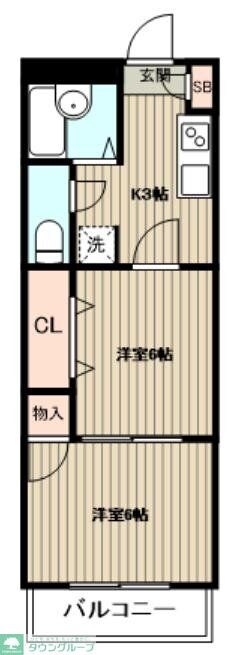 グランドソレイユの物件間取画像