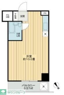 第22宮庭マンションの物件間取画像