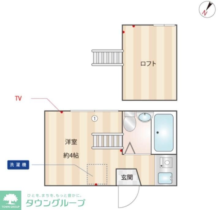 シエスタデイジーの物件間取画像