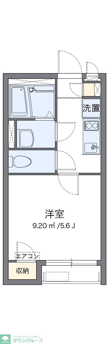 クレイノ市谷台町の物件間取画像