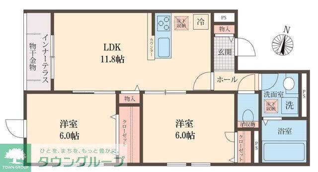 SOPHIA方南の物件間取画像