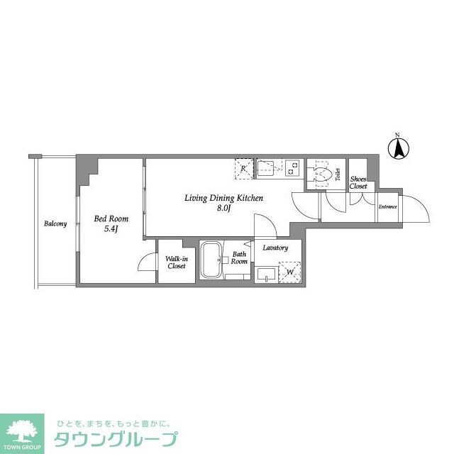 ザ・グラヴィティ新宿の物件間取画像