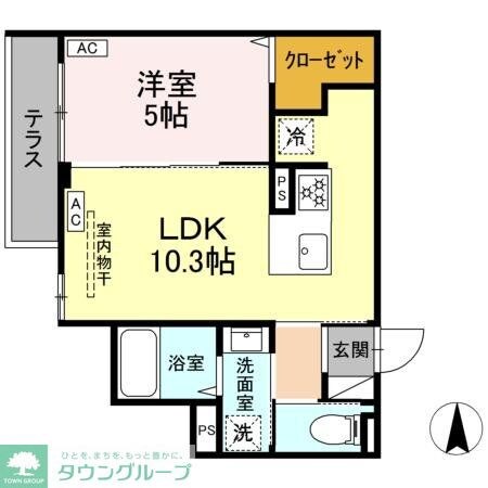 セレスティア中野上高田の物件間取画像