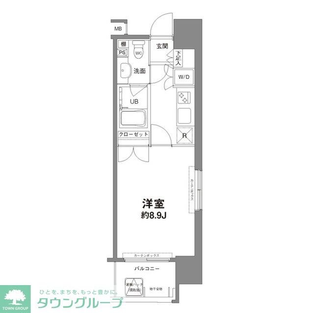 コンフォリア新宿御苑Iの物件間取画像