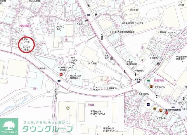 ドゥーエ早稲田の物件内観写真