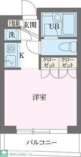 パークフロント西新宿の物件間取画像