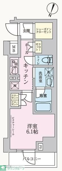 ARKMARK方南町Sta.の物件間取画像