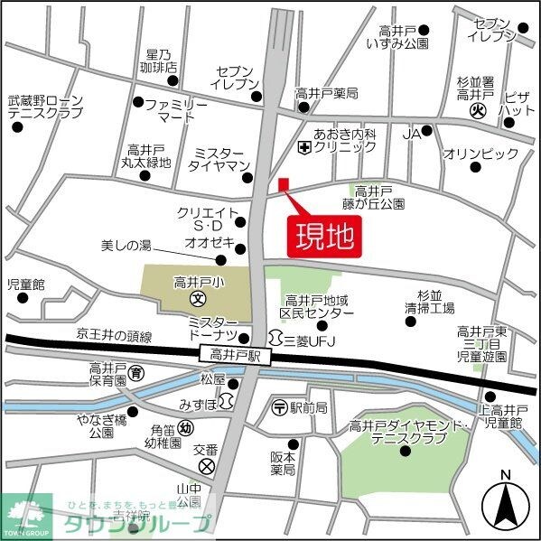 ウェルスクエア高井戸東の物件内観写真