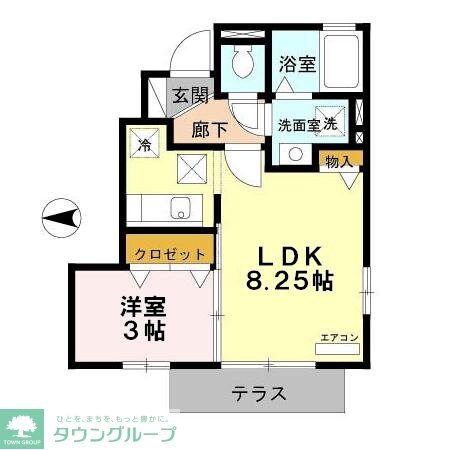 T’s westの物件間取画像