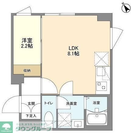 ウェルスクエア南長崎の物件間取画像