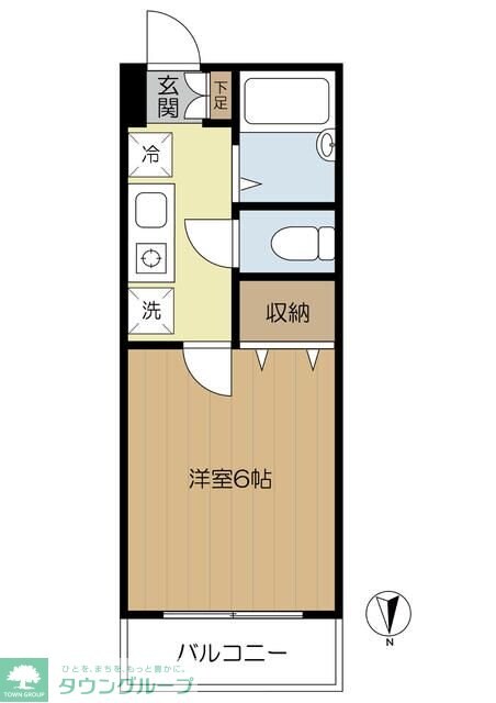 アーケイディアの物件間取画像