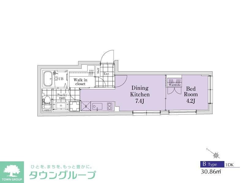 SOU明大前の物件間取画像