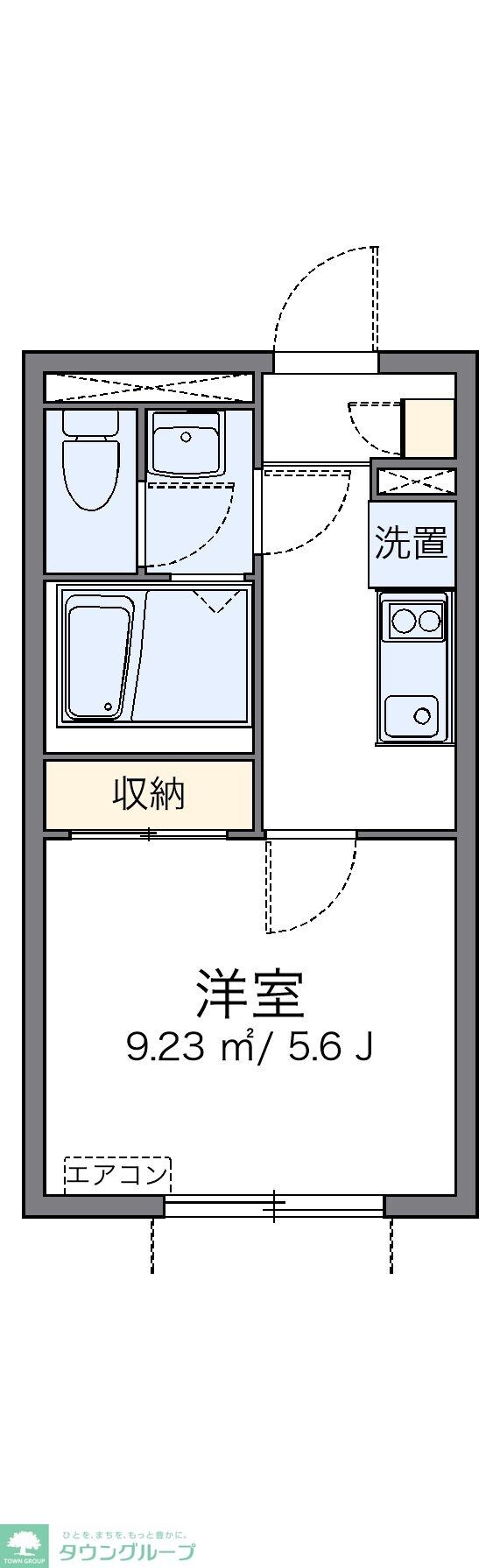 レオネクストUBUKATAの物件間取画像