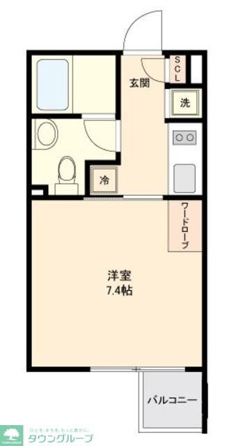 GRAN PASEO新宿の物件間取画像