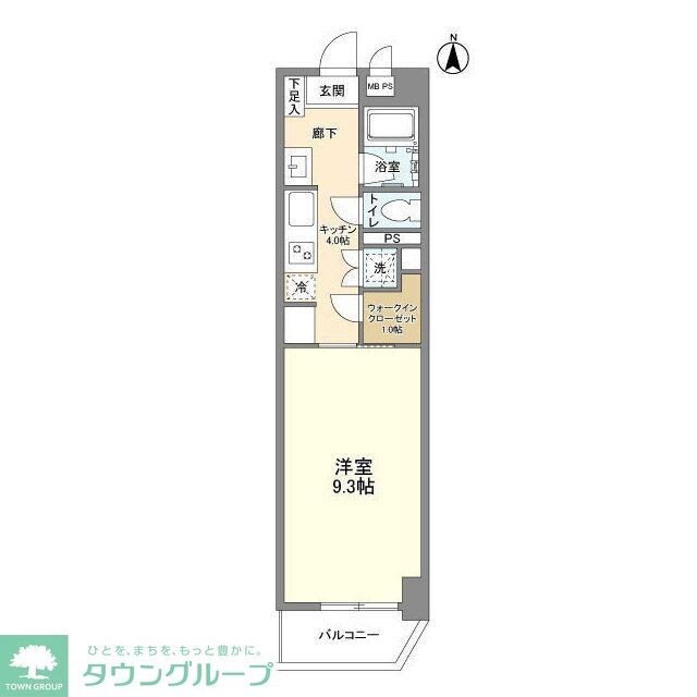 グレイスビルの物件間取画像