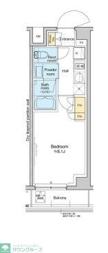 RESIDENCE KOENJIの物件間取画像