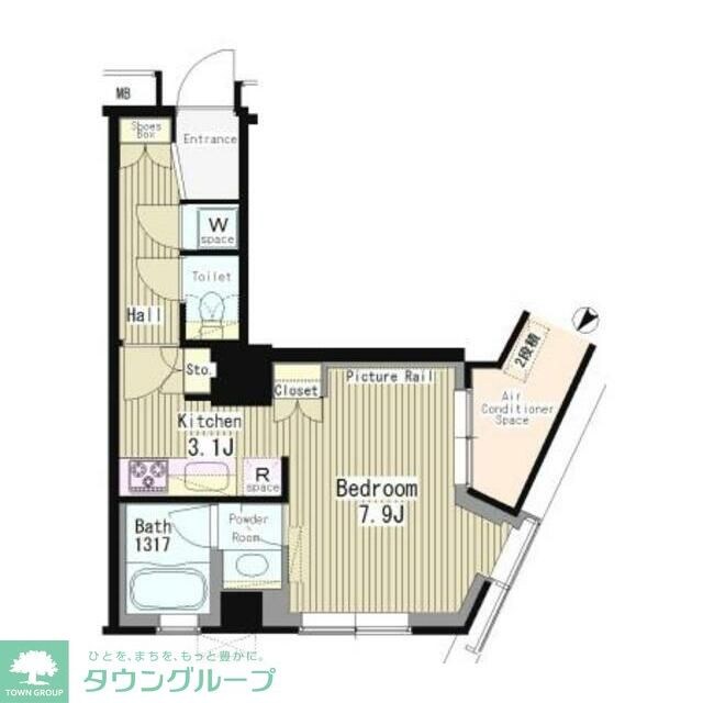 MY TOWER RESIDENCEの物件間取画像