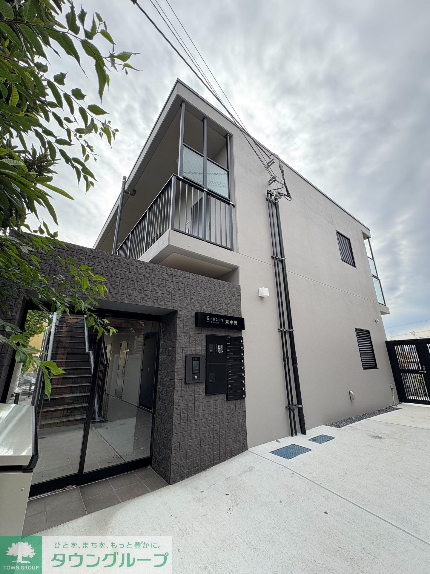 Graces東中野の物件外観写真