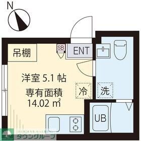 CICADA ASAGAYAの物件間取画像