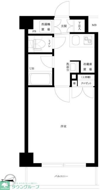 ルーブル高田馬場参番館の物件間取画像