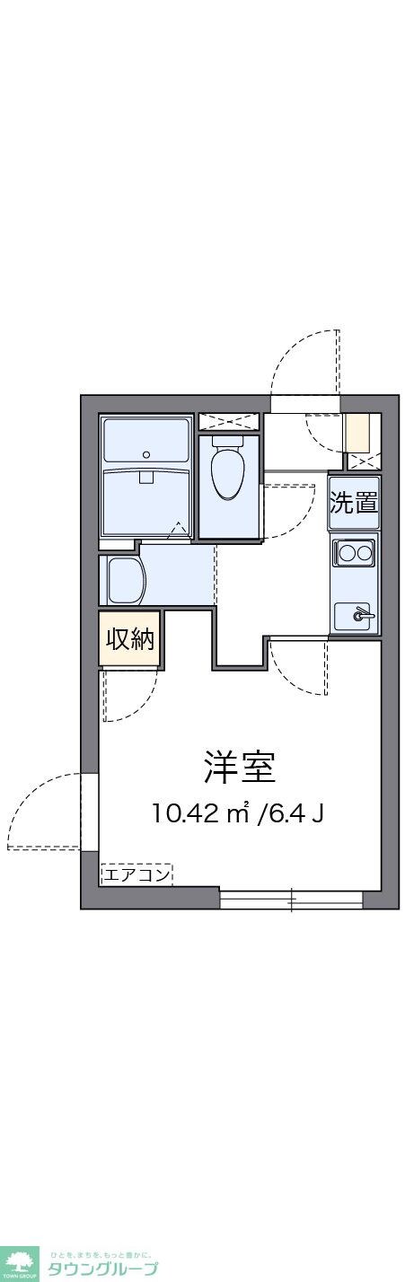 クレイノMの物件間取画像