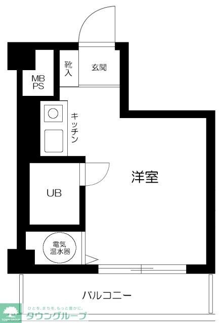ライオンズマンション中野坂上の物件間取画像