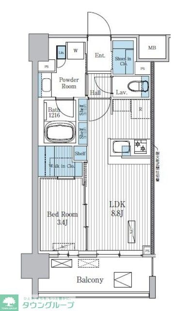 Terra蚕糸の森の物件間取画像
