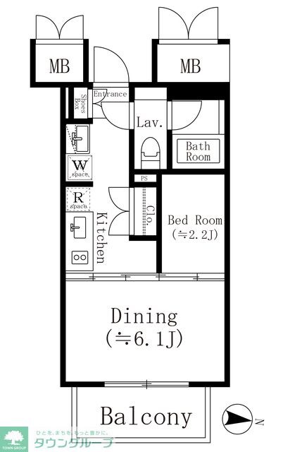 KOENJI Crossoverの物件間取画像