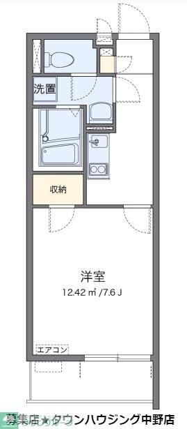 クレイノMOONIの物件間取画像